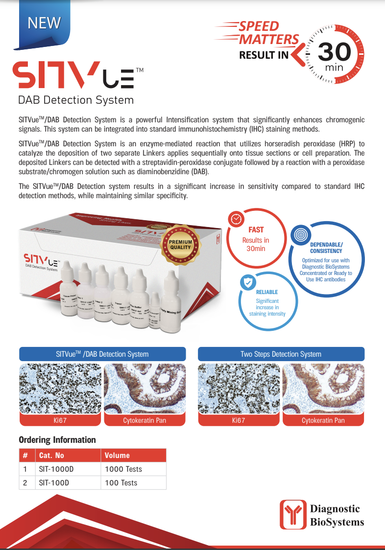 Diagnostic Biosystems SITV-ue DAB Detection System